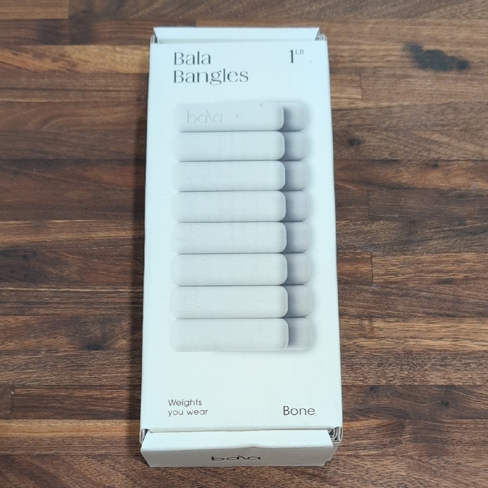 Bala Bangles 1lb Weights in Off-White